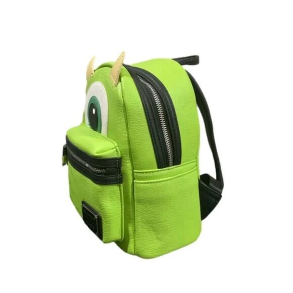 Disney Loungefly Mike Wazowski Monster Inc Mini Backpack NWT main image 4